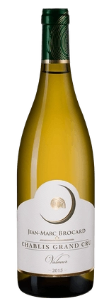 Вино Jean-Marc Brocard Chablis Grand Cru Valmur AOC Жан-Марк Брокар Шабли Гран Крю Вальмюр 2020 750 мл