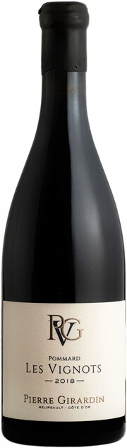 Вино Domaine Pierre Girardin Pommard Les Vignots  AOC   2018 750 мл  13,5%