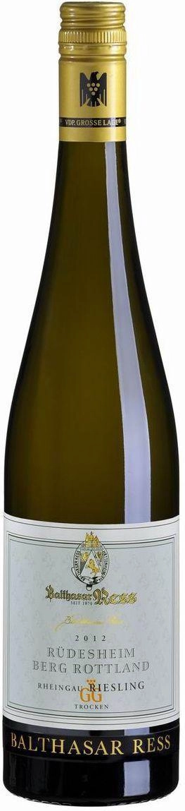 Вино Balthasar Ress  "Rudesheim Berg Rottland" Riesling trocken GG    2017 1500 мл