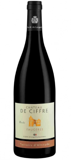 Вино Vignobles Lorgeril Château deiffre Terroirs d'Altitude Faugères AOC Шато де Сифр Терруар д'Альтитюд Фожер 2015 750 мл
