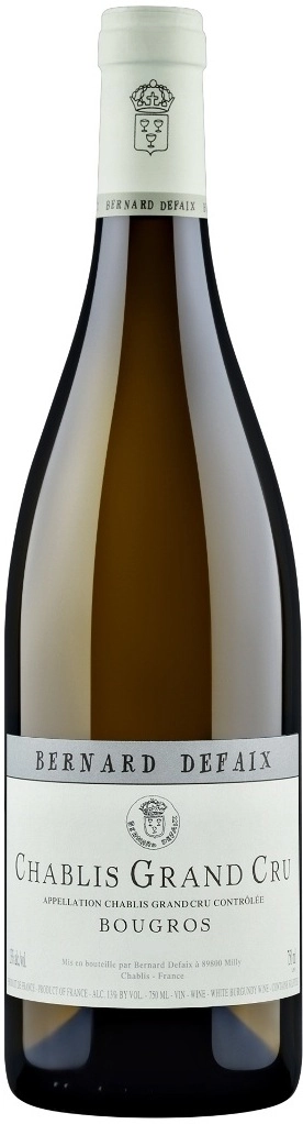 Вино Domaine Bernard Defaix Chablis Grand Cru Bougros  2022 750 мл