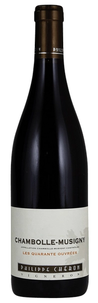 Вино Chambolle-Musigny AOC Philippe Cheron Les Quarante Ouvrees 2018 750 ml 13%