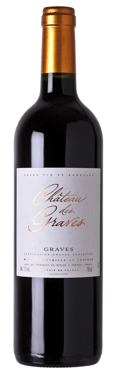 Вино Chateau des Graves red 2018 750 мл