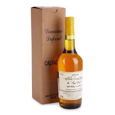 Кальвадос Domeine Dupont Pays d'Auge Plus 15 ans gift box 700 мл