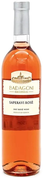 Вино Badagoni Saperavi  Rose  2023  750 мл