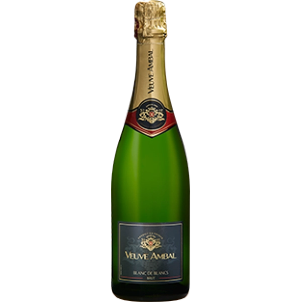 Игристое вино Veuve Ambal Methode Charmat Blanc de Blancs Brut  Вёв Амбаль Метод Шармат  Блан де Блан Брют в п/у  750 мл