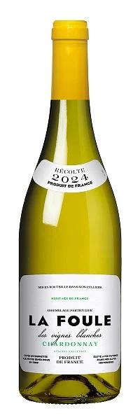 Вино La Foule Chardonnay Pays d'Oc IGP  2024  750 мл