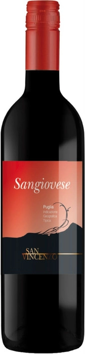 Вино San Vincenzo  SANGIOVESE Сан Винченцо САНДЖОВЕЗЕ 2018 750 мл