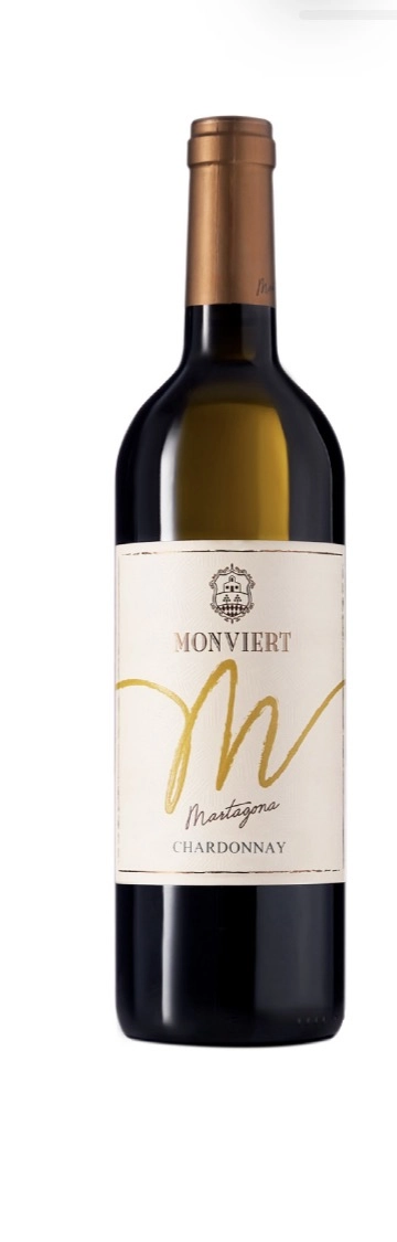 Вино MONVIERT  CHARDONNAY FRIULI COLLI ORIENTALI MARTAGONA 2021 750 мл 12%