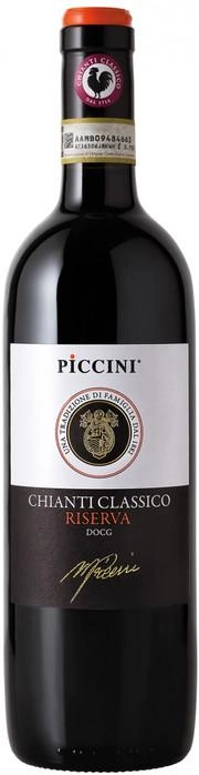 Вино Piccini Chianti Classico Riserva  Пиччини Кьянти Классико Ризерва 2017 750 мл