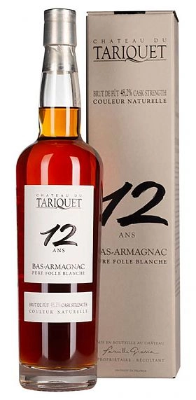 Арманьяк Chateau du Tariquet Bas-Armagnac Folle Blanche 12 years 700 мл