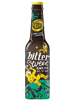 Пиво Craft Akademy Bitter Sweet Black IPA Крафт Академия Биттер Свит ИПА 330 мл