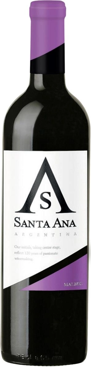 Вино Santa Ana Malbec Санта Ана  Мальбек 2017 750 мл