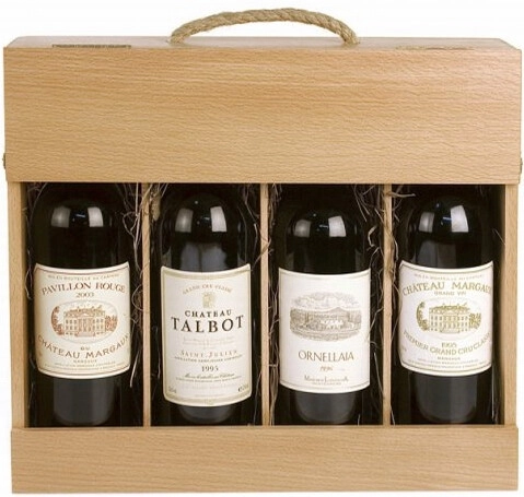 Сет на 4 бутылки Бургонь (дуб)