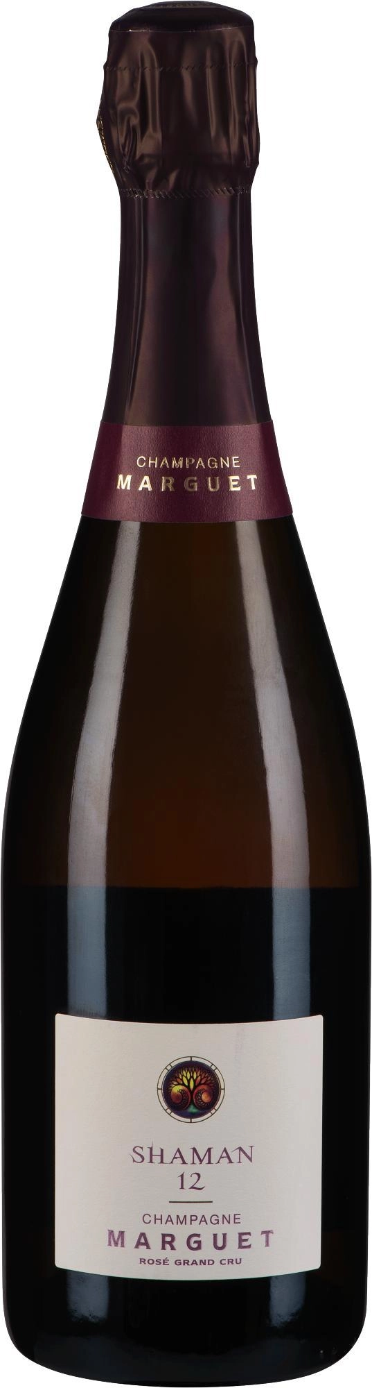 Шампанское  Marguet  Shaman  Rosé  Grand Cru   2020 750 мл