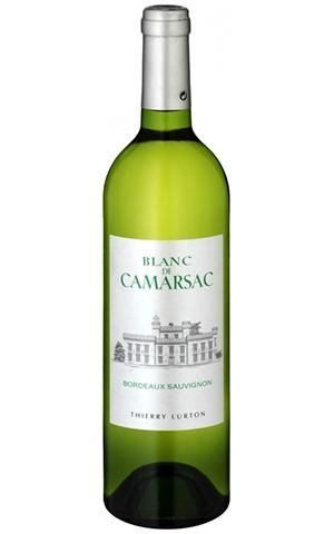 Вино Lucien Lurton, BLANC DE CAMARSAC, Люсьен Люртон "Блан де Камарсак Совиньон АОС Бордо" сух.бел.0,75л 12,5%