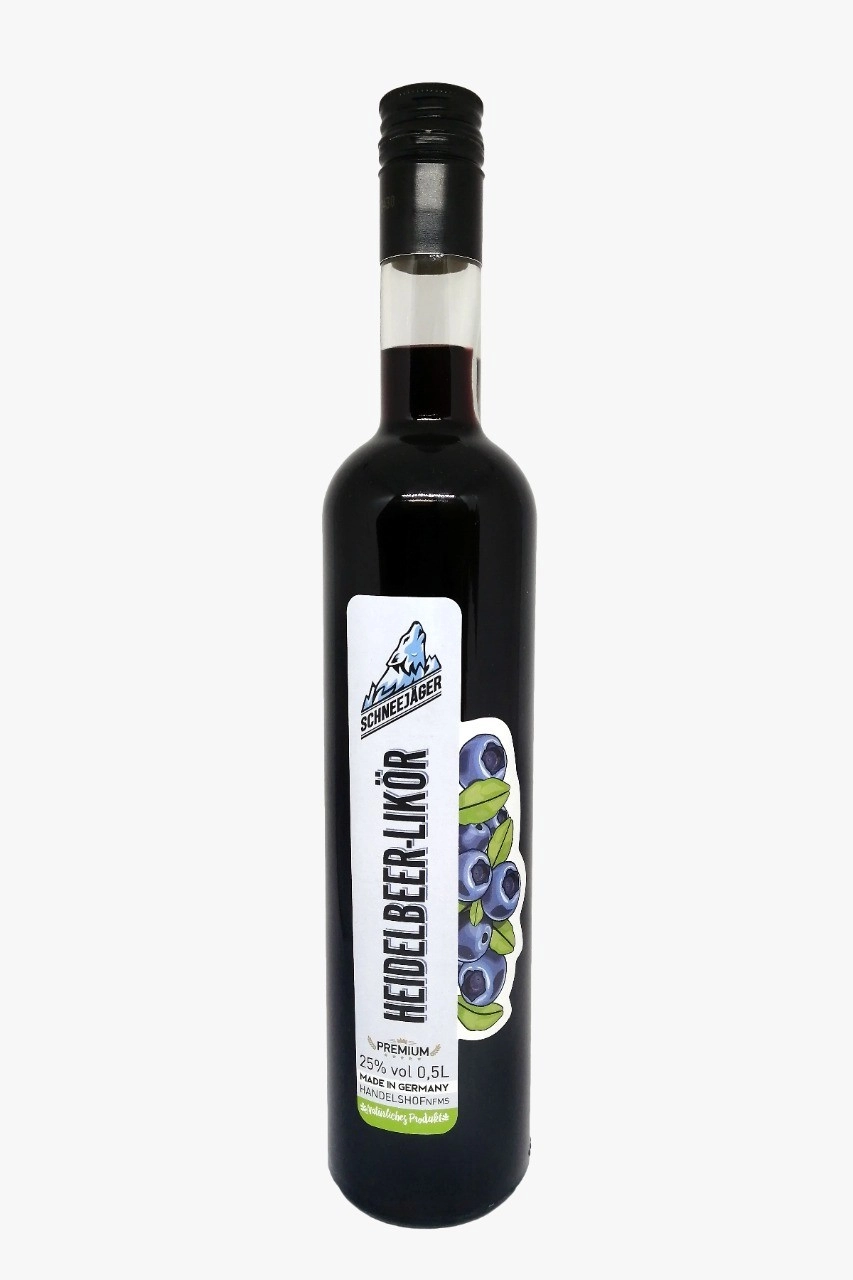 Ликер Schnee Jager   Шнее Егер Черника  500 мл