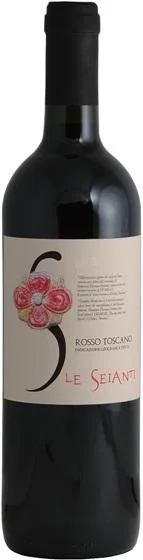 Вино Vecchia Cantina di Montepulciano, "Le Seianti" Rosso Toscano IGT,  "Ле Сейянти" Россо Тоскано, 2013, 750 мл