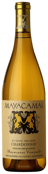 Вино   Mayacamas Chardonnay  Майякамос Шардоне  2019 750 мл