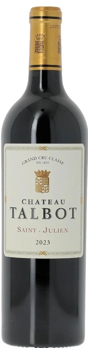 Вино Chateau Talbot St-Julien AOC 4-me Grand Cru Classe  2023 1500 мл 