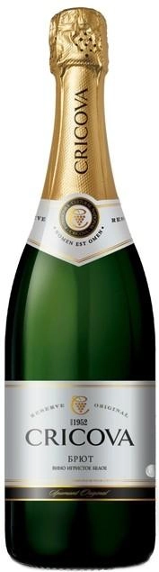 Вино игристое Cricova Brut  2024   750 мл