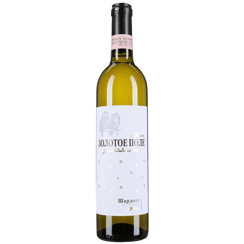 Вино Золотое Поле Шардоне 700 мл