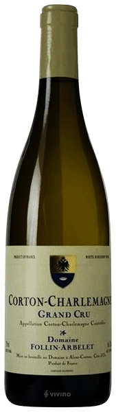 Вино Domaine Follin-Arbelet  Corton-Charlemagne Grand Cru   2018 750 мл 13%