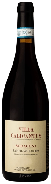 Вино  Villa Calicantus Soracuna Bardolino Classico    2020   750 мл