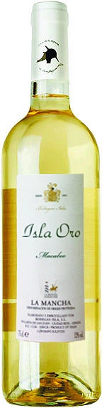 Вино  Bodegas Isla  Oro   Macabeo   Бодегас Исла  Оро Макабео    750 мл