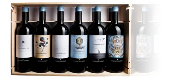 Вино Domenico Clerico Barolo DOCG. AEROPLANSERVAJ wooden case 6 btl, Бароло DOCG. АЭРОПЛАН СЕРВАЙ деревянная коробка 6 бутылок 2008