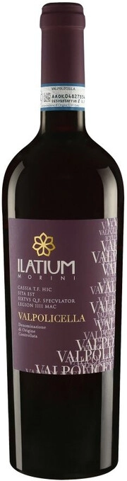 Вино Latium Morini Valpolicella Латиум Морини Вальполичелла 2019 750 мл 13%