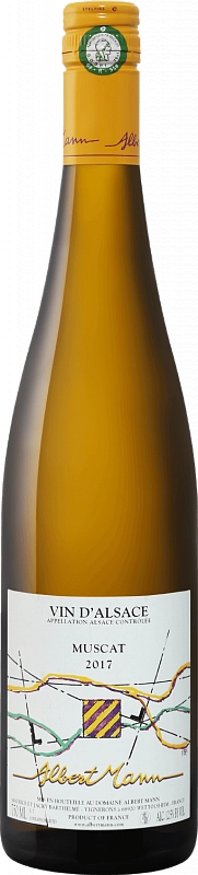 Вино Albert Mann Muscat   2018 750 мл