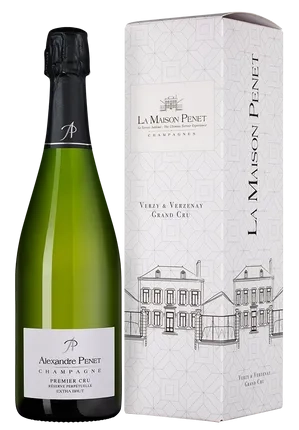 Шампанское Maison Alexandre Penet Premier Cru  в подарочной упаковке 750 мл 2020  12%