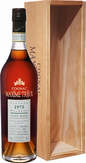 Коньяк Maxime Trijol  Fins Bois   1975  700 мл