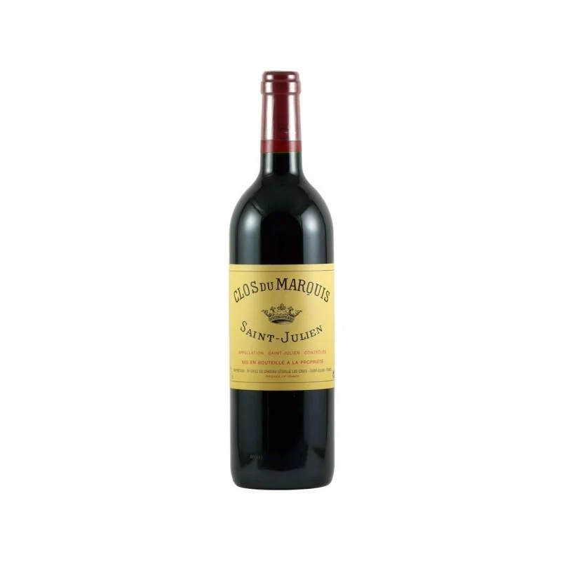 Вино Chateau Leoville Las Cases Clos du Marquis Saint-Julien Шато Леовилль лас Касес Кло дю Марки Сен-Жюльен 2012 750 мл
