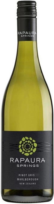 Вино Rapaura Springs Pinot Gris  Marlborough Рапаура Спрингс Пино Гри Мальборо 2019 750 мл