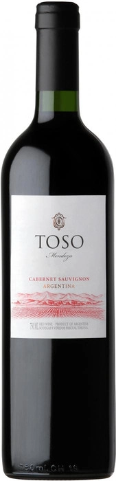 Вино Toso Cabernet Sauvignon Паскуаль  Тосо Каберне Совиньон  2019  750 мл