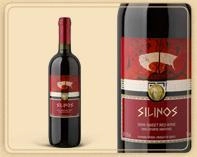 Вино Dionysos S.A. Silinos red semi sweet  750 мл