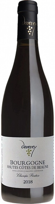 Вино Jean-Yves Devevey Bourgogne Hautes Cotes de Beaune Champs Perdrix  AOC 2018 750 ml