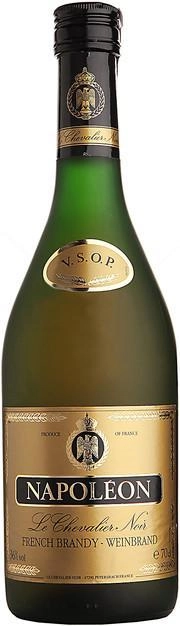 Бренди Les Grands Chais de France Le Chevalier Noir Napoleon VSOP Ле Гран Ше де Франс Ле Шевалье Нуар Наполеон V.S.O.P. 700 мл