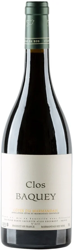 Вино Elian Da Ros Clos Baquey Cotes du Marmandais  2018 750 мл