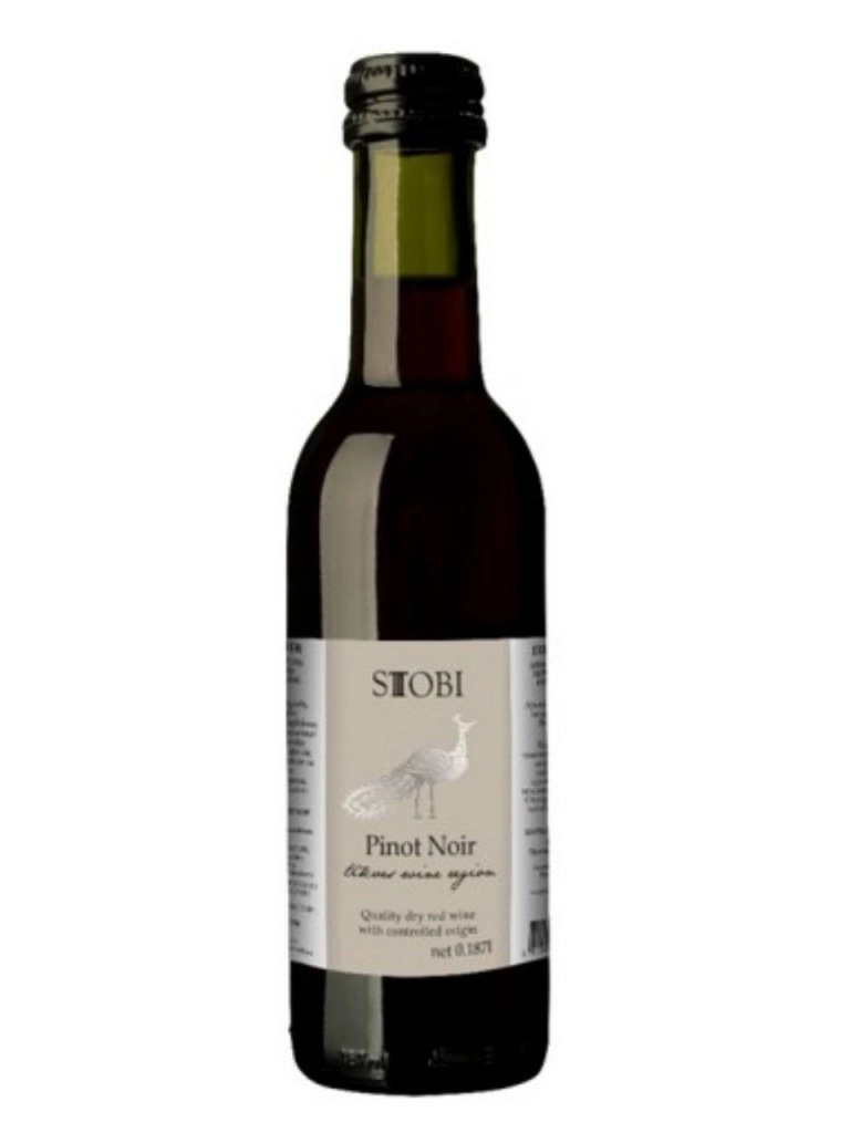 Вино Stobi Pinot Noir Стоби Пино Нуар 187 мл