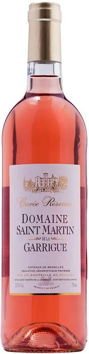 Вино Chateau Saint Martin de la Garrigue Cuvee Reservee Rose Шато Сен-Мартан де ля Гарриг Кюве Резерв Розовое 750 мл