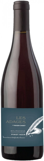 Вино Chanzy  Les Adages Pinot Noir Bourgogne AOC  2019 750 мл