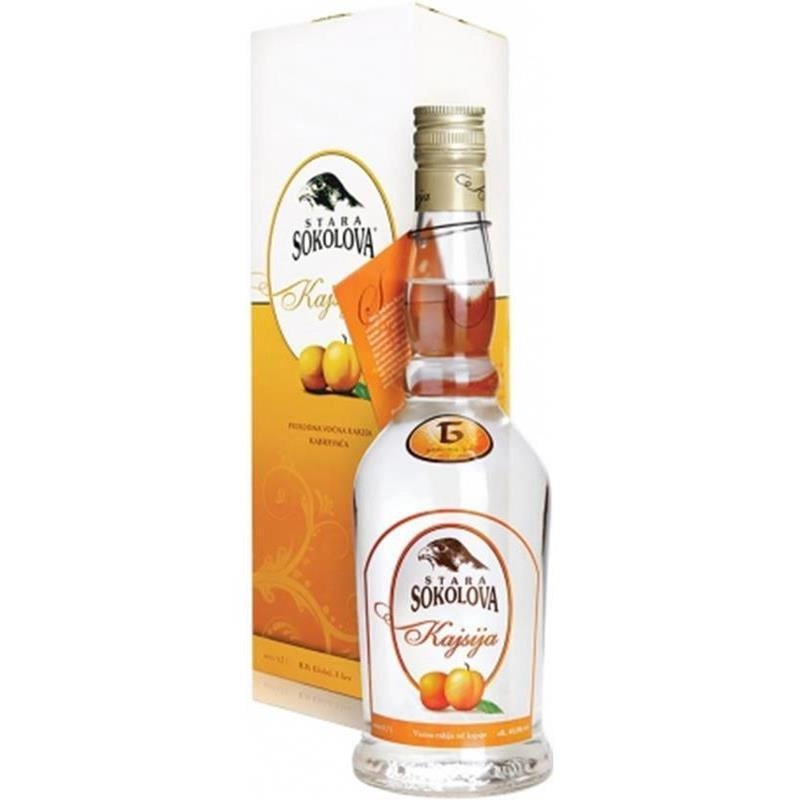 Водка Stara Sokolova Kajsija gift box700 мл