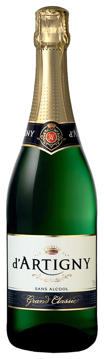 Игристое вино  d'Artigny Grand Classic  безалкогольное    750 мл  0%