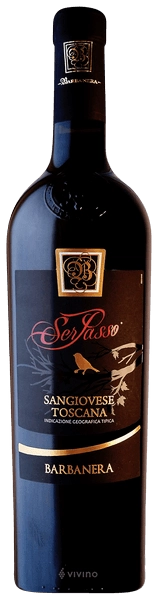 Вино Barbanera Ser Passo Rosso IGT  2021  750 мл