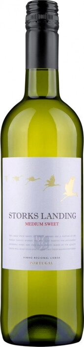 Вино Storks landing Lisboa region Сторкс Ландинг регион Лиссабон белое полусладкое 2020 750 мл