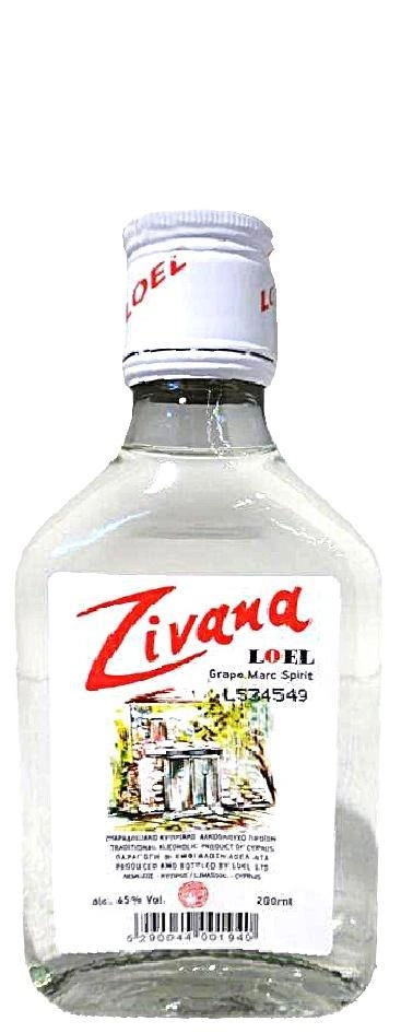 Водка LOEL LTD  «ZIVANA»  0,2Л