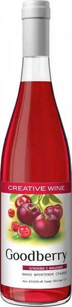 Вино Goodberry Гудбери Клюква с Вишней  750 мл